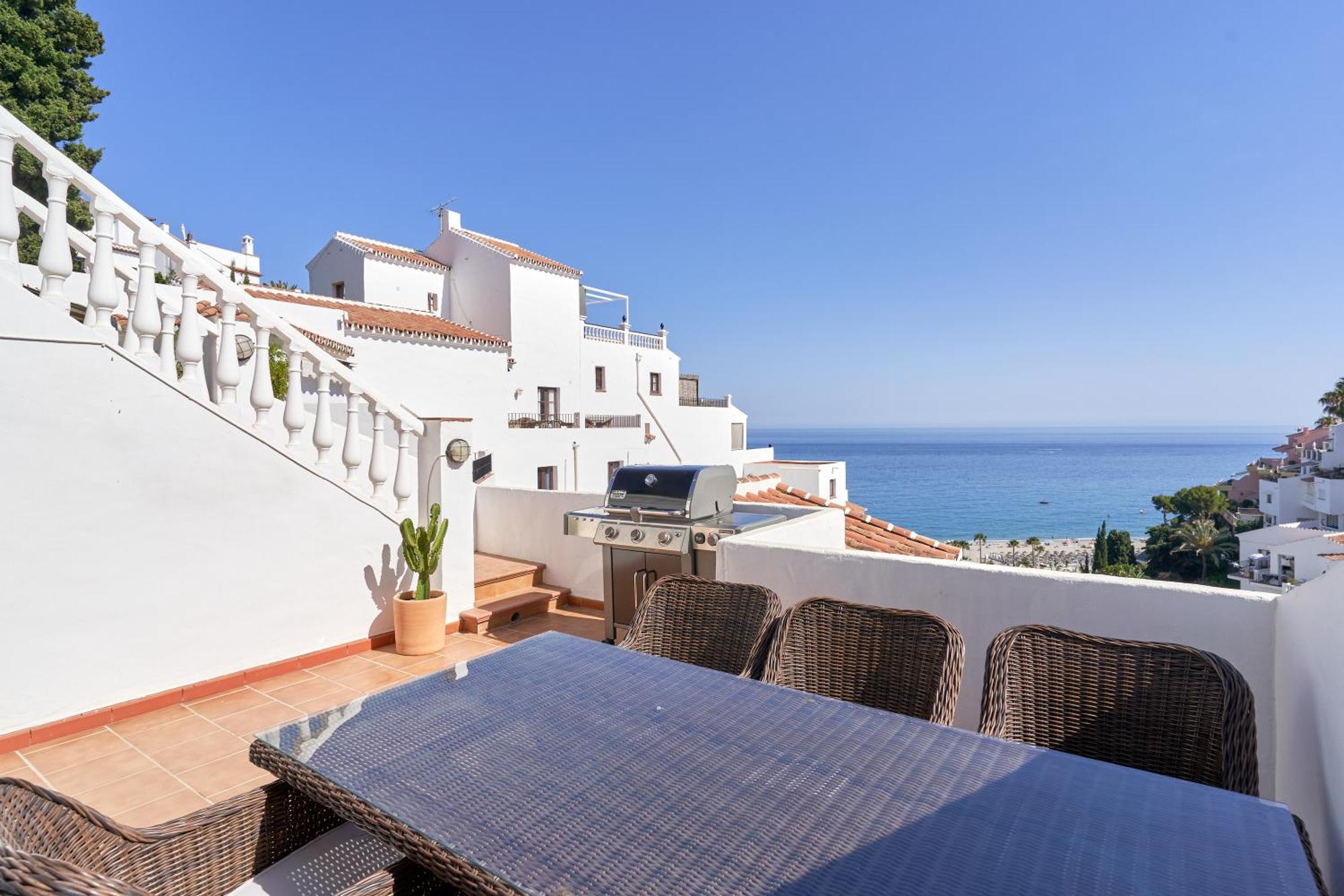 Modern Sea View Lägenhet Nerja